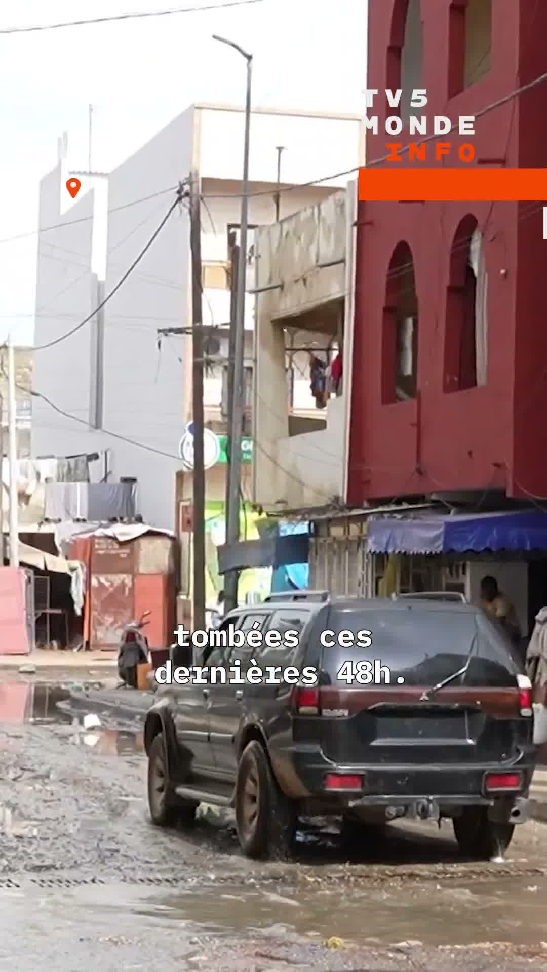 Senegal hit by torrential rains. Dakar affected, floods cause chaos in several districts of the capital.
